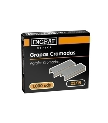 GRAPAS OFFICE GRUESOS 23/15 GALV.cj.1000