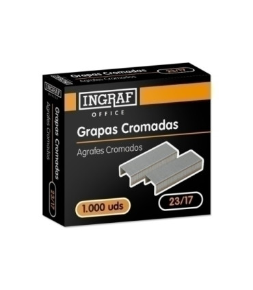 GRAPAS OFFICE GRUESOS 23/17 GALV.cj.1000