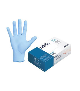GUANTE NITRILO GD21 AZUL (XL) C/100