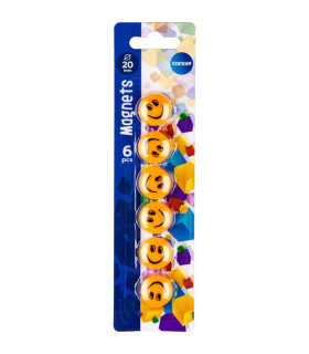 IMANES REDONDOS CENTRUM 20 mm SMILE B/6