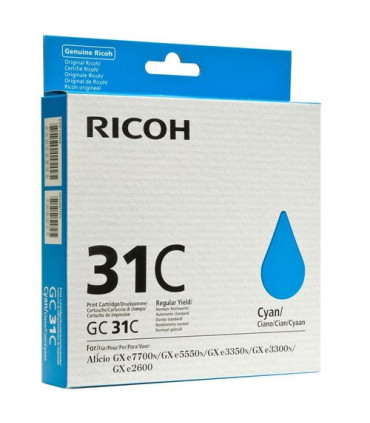 INK JET RICOH GC-31C GX3300 CIAN