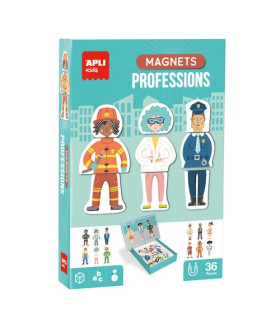JUEGO MAGNETICO APLI PROFESIONES  36PZ