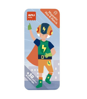 JUEGO APLI KIDS MAGNETICO M&M SUPERHEROE