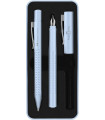 JUEGO BOL+PLUMA FABER GRIP 2010 BLUE