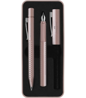 JUEGO BOL+PLUMA FABER GRIP 2011 ROSE