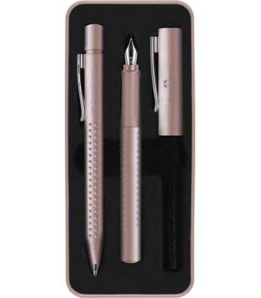 JUEGO BOL+PLUMA FABER GRIP 2011 ROSE