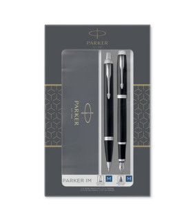 JUEGO BOL+PLUMA PARKER IM CORE NEGRO CT