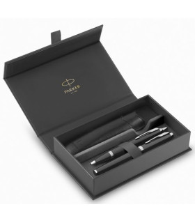 JUEGO BOL+PLUMA PARKER IM NEGRO CT