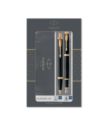 JUEGO BOL+PLUMA PARKER IM NEGRO GT