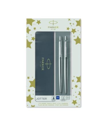 JUEGO BOL+POR PARKER JOTTER ACERO CT