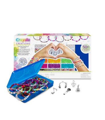 JUEGO CRAYOLA CUENTAS PARA PULSERAS