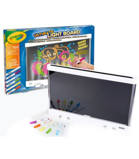 JUEGO CRAYOLA PIZARRA LED DE LUXE