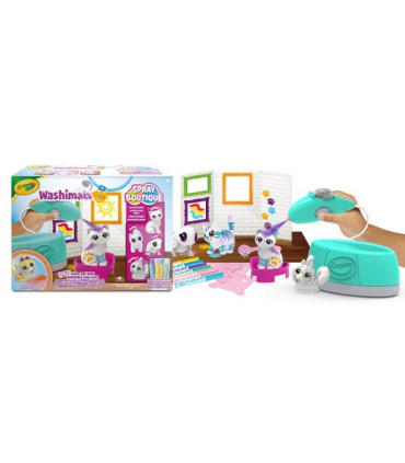 JUEGO CRAYOLA WASHIMALS SPRAY BOUTIQUE