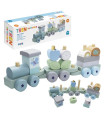 JUEGO DOHE EDUCA TREN MADERA