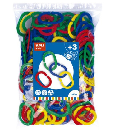 JUEGO EDUC. APLI ANILLAS ENGARZABLES 160