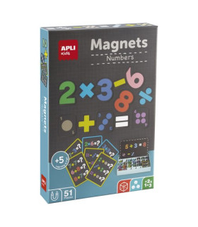 JUEGO MAGNETICO APLI NUMEROS 51PZ