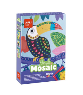 JUEGO EDUC.APLI MOSAICO IMPRESO JUNGLA