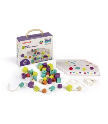 JUEGO ED.MINILAND ECO ACTIVITY SHAPES