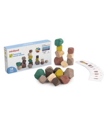 JUEGO ED.MINILAND ECO: PIEDRAS APILABLES