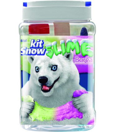 JUEGO INSTANT SLIME KIT SNOW SNOW BEAR