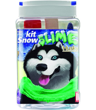 JUEGO INSTANT SLIME KIT SNOW SNOW HUSKY