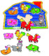 JUEGO KLUGER ENSARTE 6 PIEZAS ANIMALES