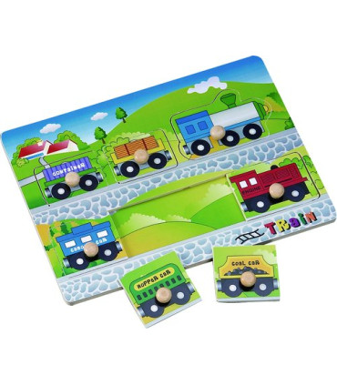 JUEGO KLUGER ENSARTE 7 PIEZAS TREN