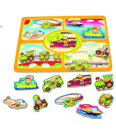 JUEGO KLUGER ENSARTE 9 PIEZAS VEHICULOS