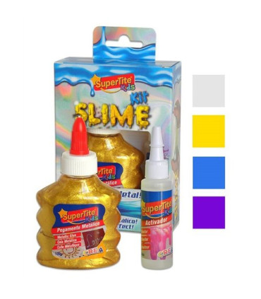 JUEGO SUPERTITE SLIME METALICO