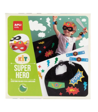 KIT APLI KIDS DIY DISFRAZ SUPERHEROE
