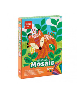 KIT APLI KIDS MOSAICO GOMA EVA ANIMALES