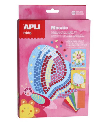 KIT APLI KIDS MOSAICO GOMA EVA PRIMAVERA