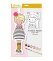 KIT MANU. MUÑECA PARA PINTAR LAUREEN