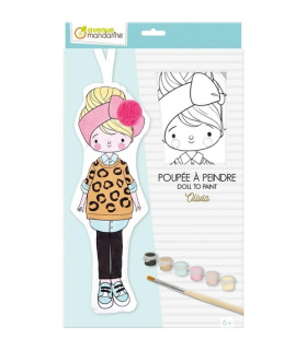 KIT MANU. MUÑECA PARA PINTAR OLIVIA