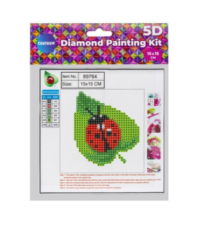 KIT MOSAICO DIAMANTE 5D 15x15 MARIQUITA