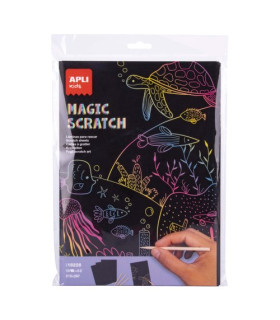 KIT MANUALIDADES APLI LAMINA RASCA+HERR