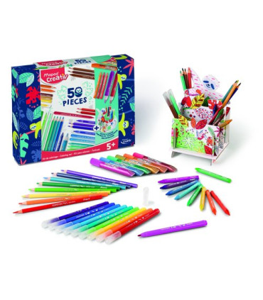 KIT MAPED COLORING 50 PIEZAS