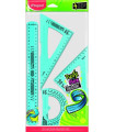 KIT 4 REGLAS TWIST & FLEX IRROMPIBLE MAP