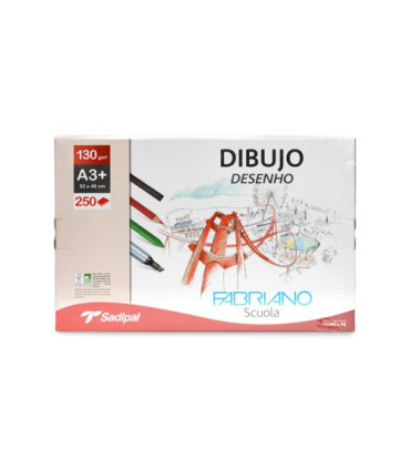 LAMINA DIBUJO FABRIANO A3+ G.NAT. C/250