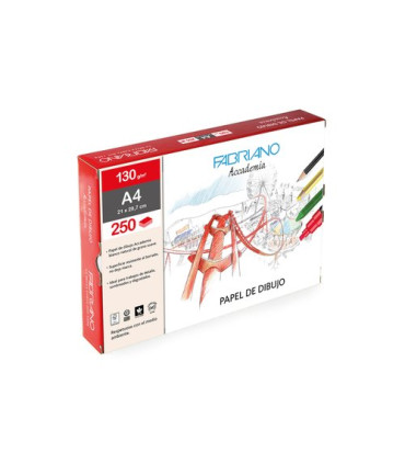 LAMINA DIBUJO FABRIANO A4 G.NAT. C/250