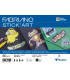 LAMINAS DIBUJO FABRIANO ADH. A4 NEGRO P/