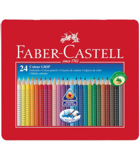 LAPICES ACLB.FABER COLOUR GRIP est.MT.24