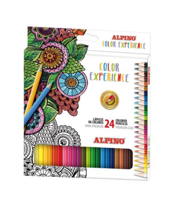 LAPICES COLOR ALPINO EXPERI. est.24