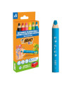 LAPICES COLOR BIC KIDS MULTISUPERF. E/6