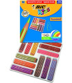 LAPICES COLOR BIC TROPICOLORS 2 C/216