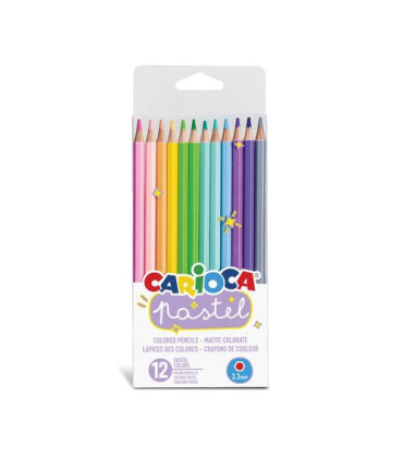 LAPICES COLOR CARIOCA PASTEL EST. 12