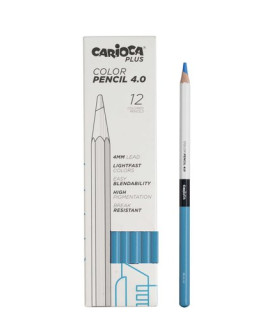 LAPICES COLOR CARIOCA PLUS CAJA 12 AZ CL