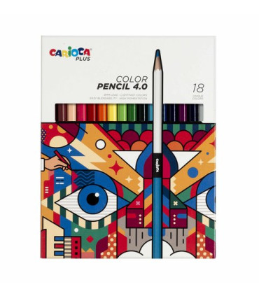 LAPICES COLOR CARIOCA PLUS CAJA 18
