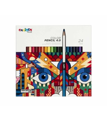 LAPICES COLOR CARIOCA PLUS CAJA 24