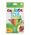 LAPICES COLOR CARIOCA TITA TRI. est.12